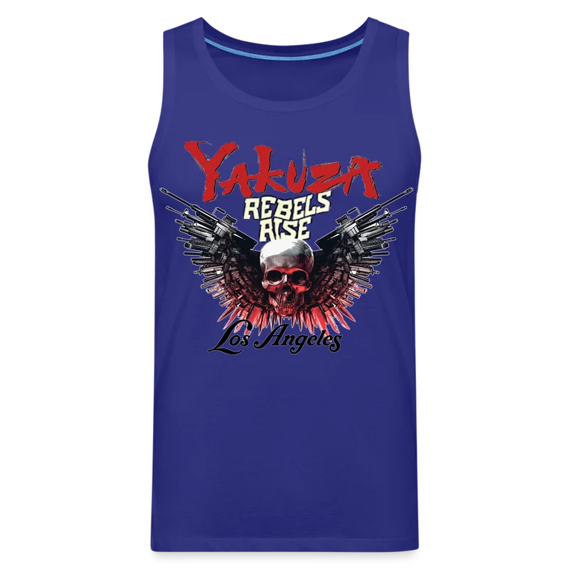 Männer Premium Tanktop T-Shirt Yakuza Muskelshirt Achselshirt