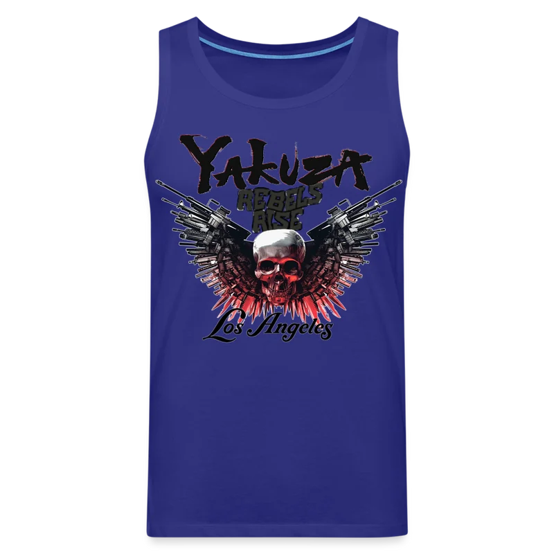 Männer Premium Tanktop T-Shirt Yakuza Muskelshirt Achselshirt