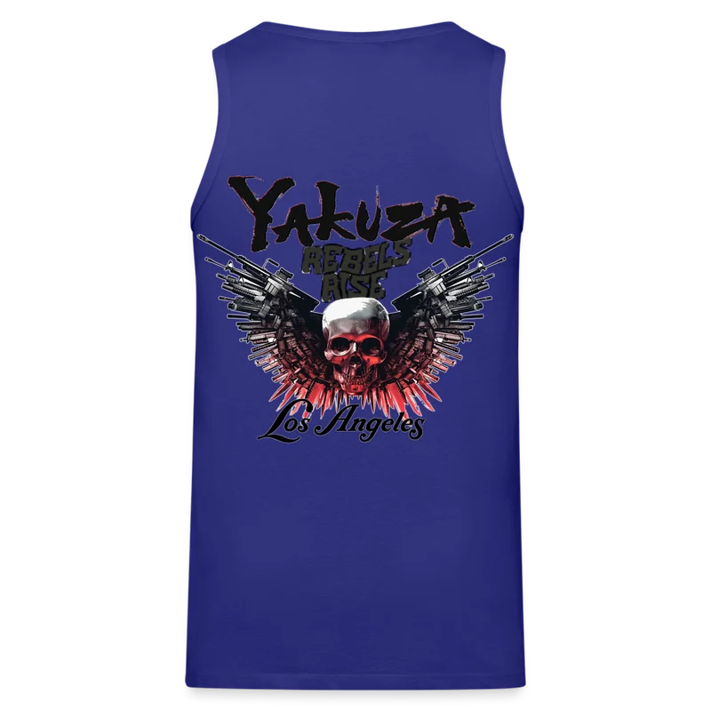 Männer Premium Tanktop T-Shirt Yakuza Muskelshirt Achselshirt