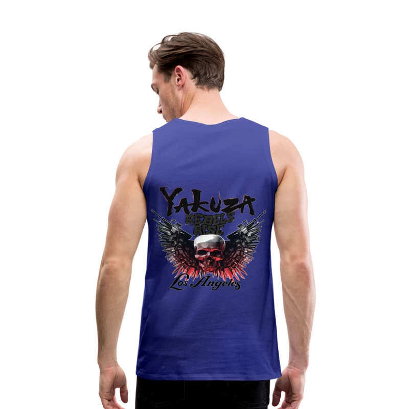 Männer Premium Tanktop T-Shirt Yakuza Muskelshirt Achselshirt