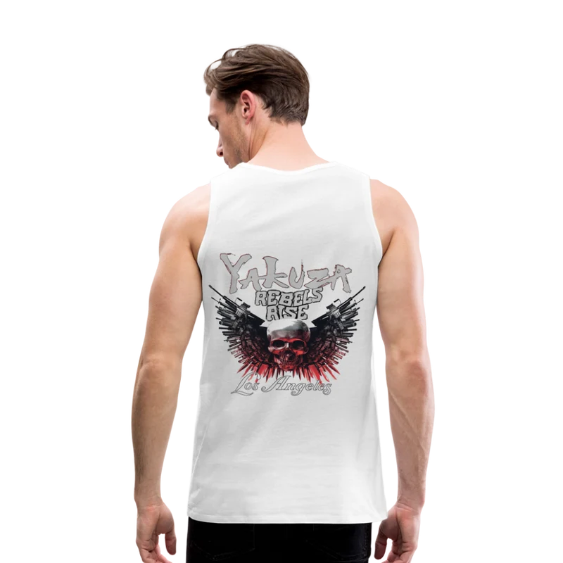 Männer Premium Tanktop T-Shirt Yakuza Muskelshirt Achselshirt