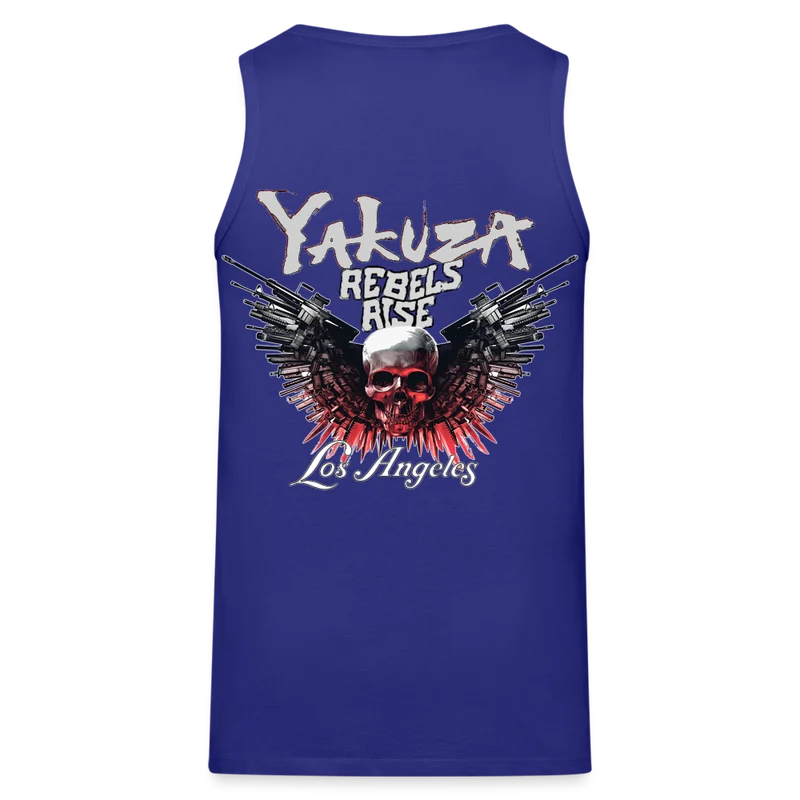 Männer Premium Tanktop T-Shirt Yakuza Muskelshirt Achselshirt