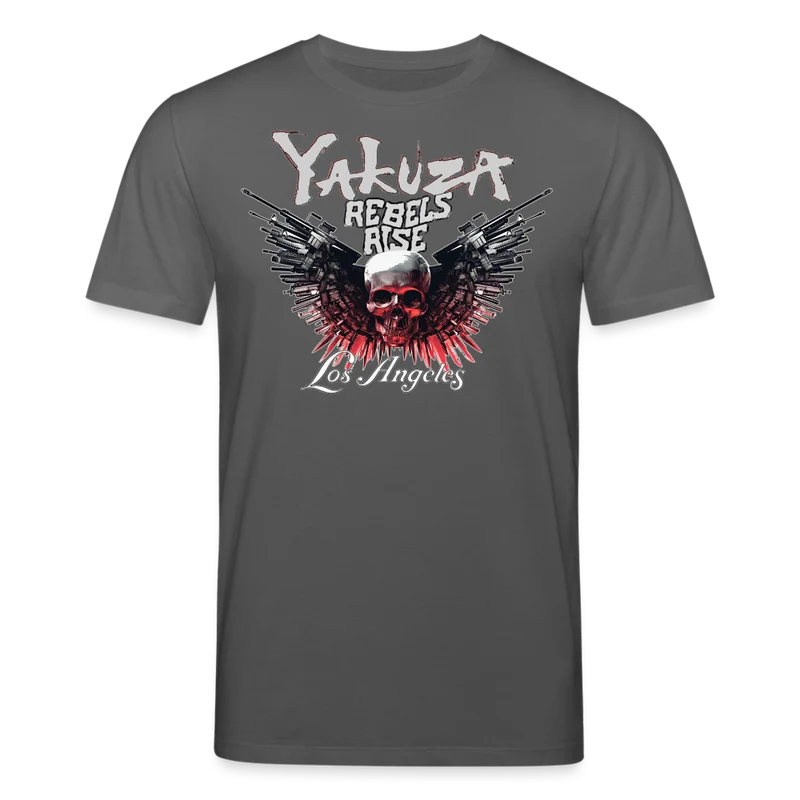 Herren Bio-T-Shirt Yakuza Rundhals Unisex Streetwear Stanley & Stella 100% Baumwolle