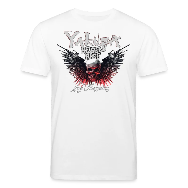 Herren Bio-T-Shirt Yakuza Rundhals Unisex Streetwear Stanley & Stella 100% Baumwolle