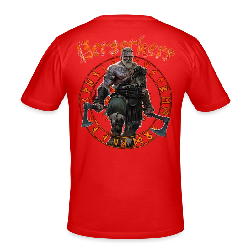 Männer Gildan Heavy Kurzarm T-Shirt Streetwear Berserkers