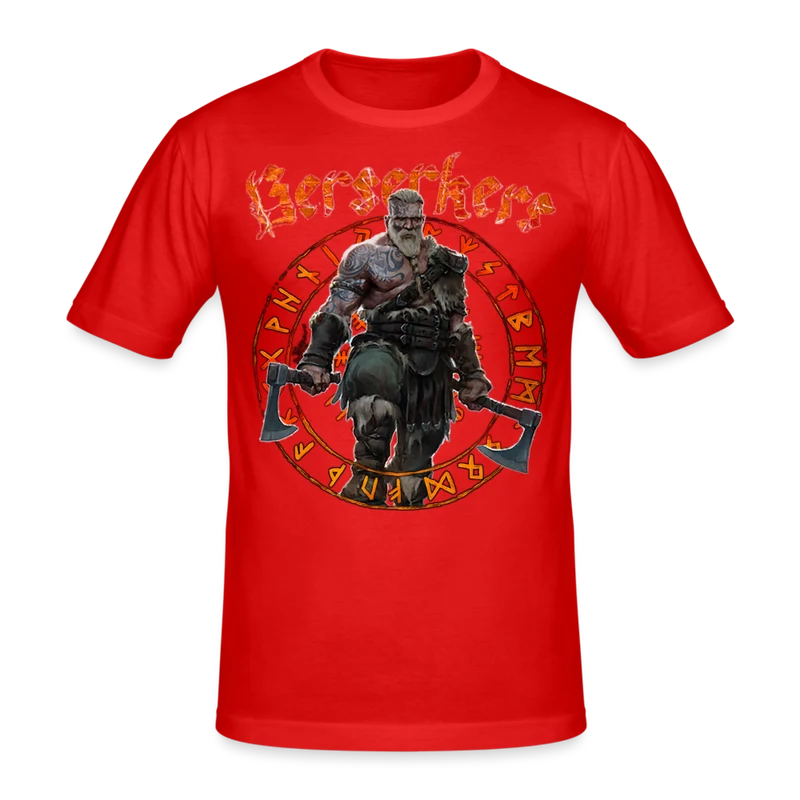 Männer Gildan Heavy Kurzarm T-Shirt Streetwear Berserkers