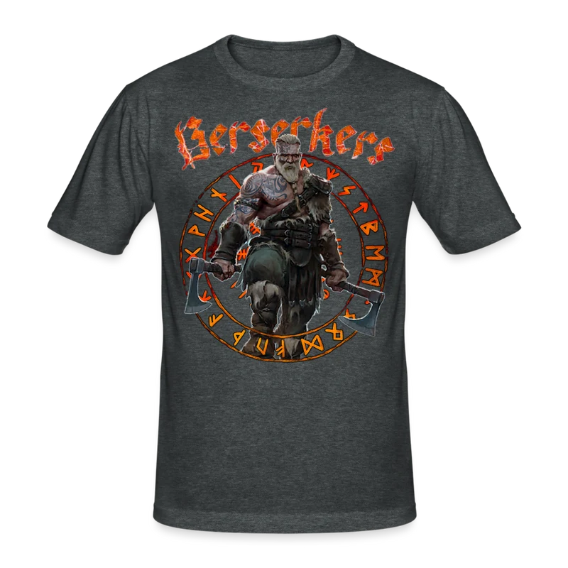 Männer Gildan Heavy Kurzarm T-Shirt Streetwear Berserkers