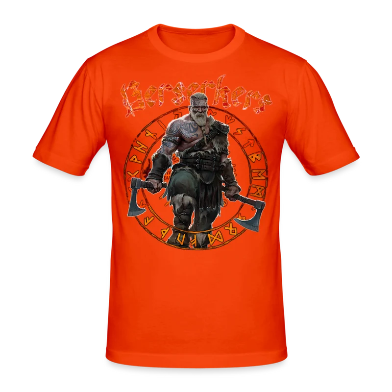 Männer Gildan Heavy Kurzarm T-Shirt Streetwear Berserkers