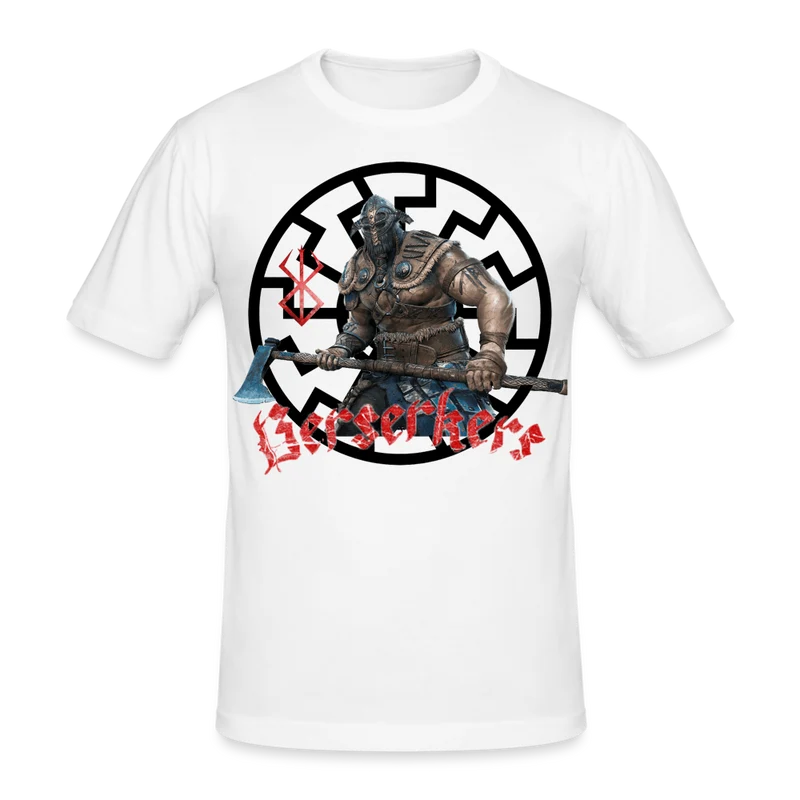Männer Gildan Heavy Kurzarm T-Shirt Streetwear Berserkers