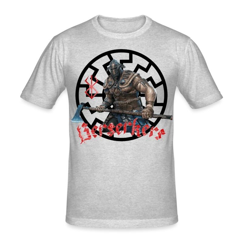 Männer Gildan Heavy Kurzarm T-Shirt Streetwear Berserkers