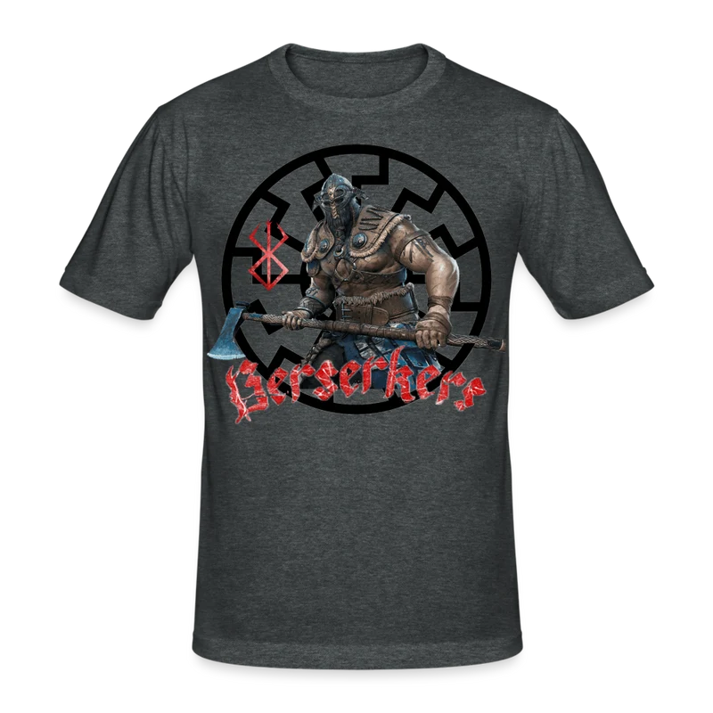 Männer Gildan Heavy Kurzarm T-Shirt Streetwear Berserkers