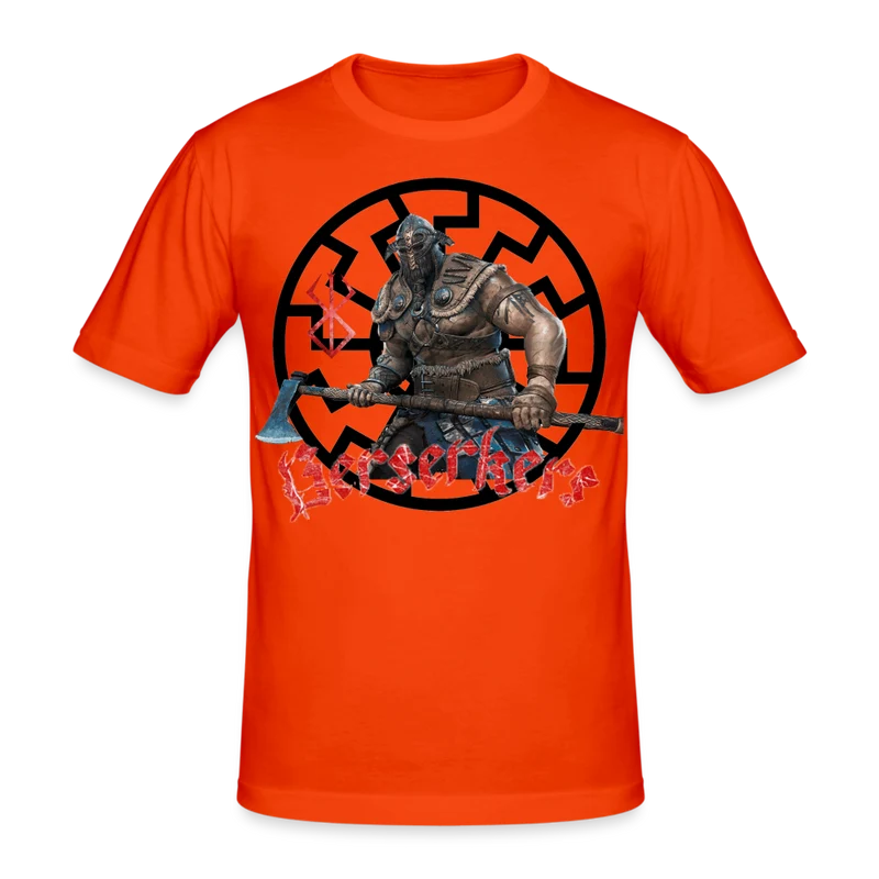 Männer Gildan Heavy Kurzarm T-Shirt Streetwear Berserkers