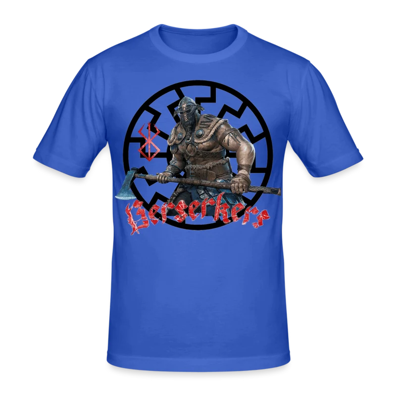 Männer Gildan Heavy Kurzarm T-Shirt Streetwear Berserkers
