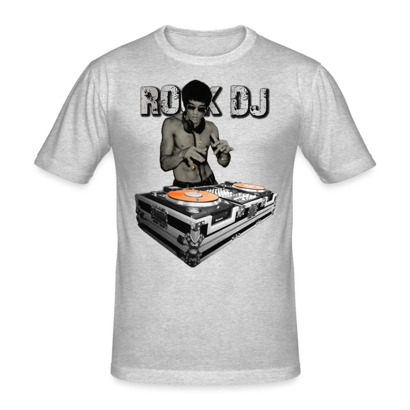 Männer Gildan Heavy Kurzarm T-Shirt Streetwear Bruce Lee