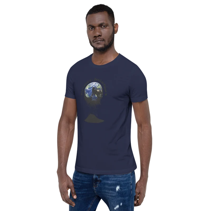 Unisex-T-Shirt Don't waste it. There is no Planet B.