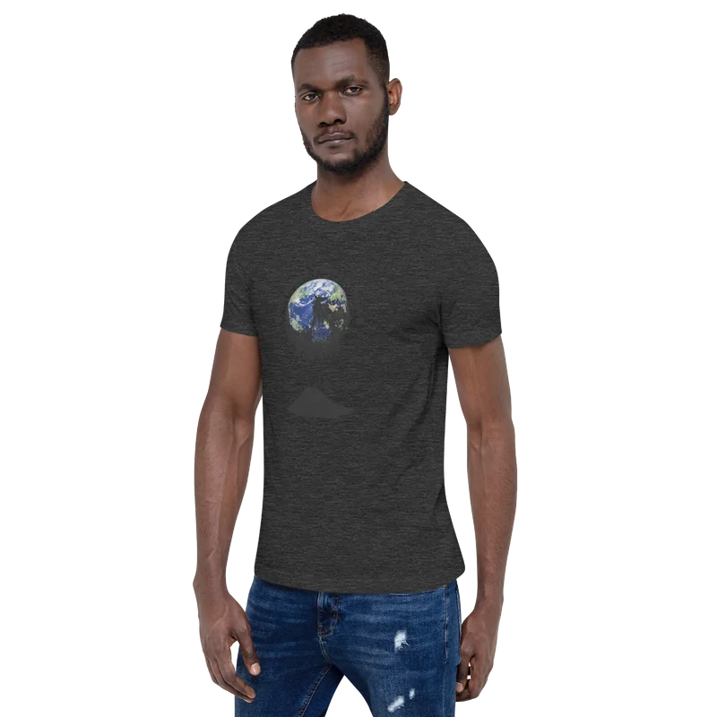 Unisex-T-Shirt Don't waste it. There is no Planet B.