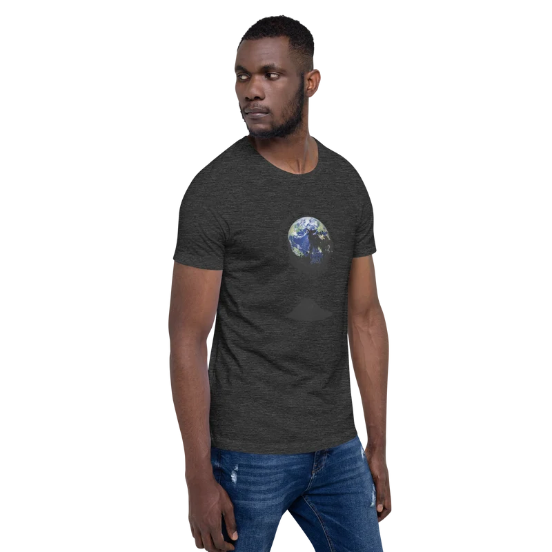 Unisex-T-Shirt Don't waste it. There is no Planet B.