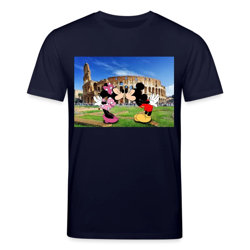 Männer Bio-T-Shirt von Stanley & Stella Micky Maus und Daisy
