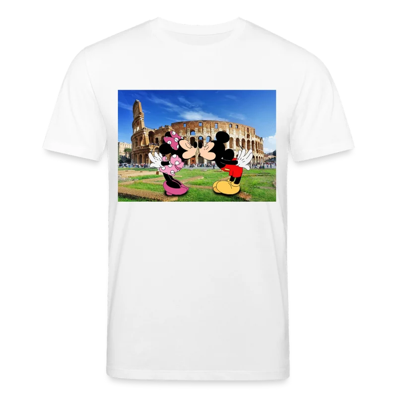 Männer Bio-T-Shirt von Stanley & Stella Micky Maus und Daisy