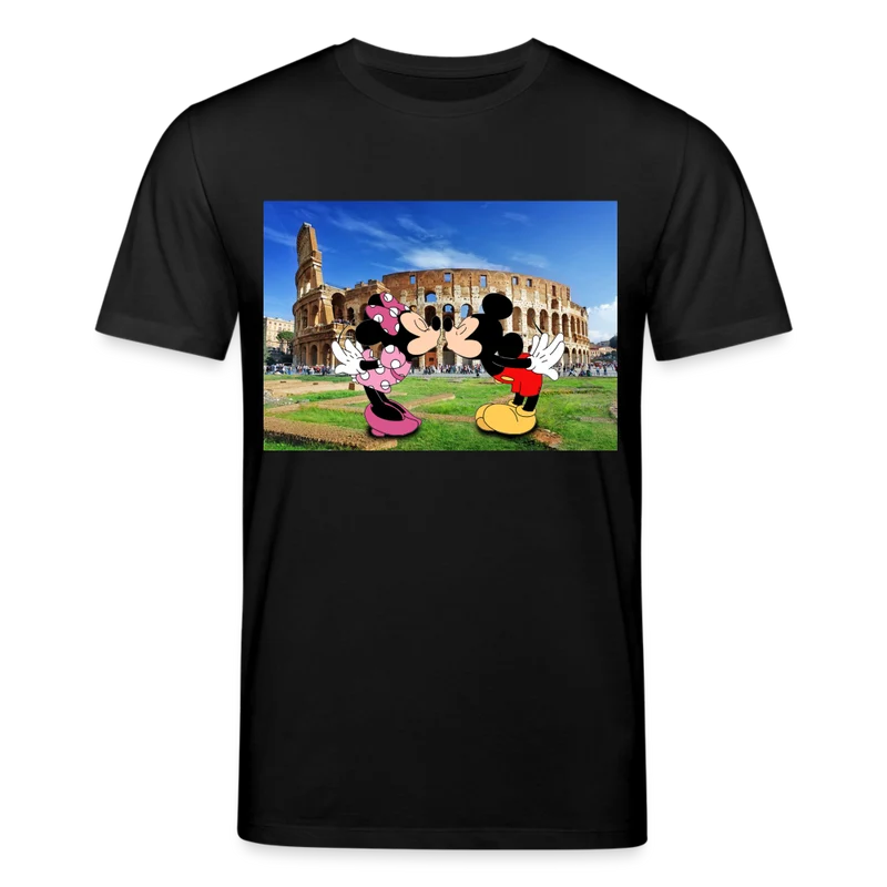 Männer Bio-T-Shirt von Stanley & Stella Micky Maus und Daisy