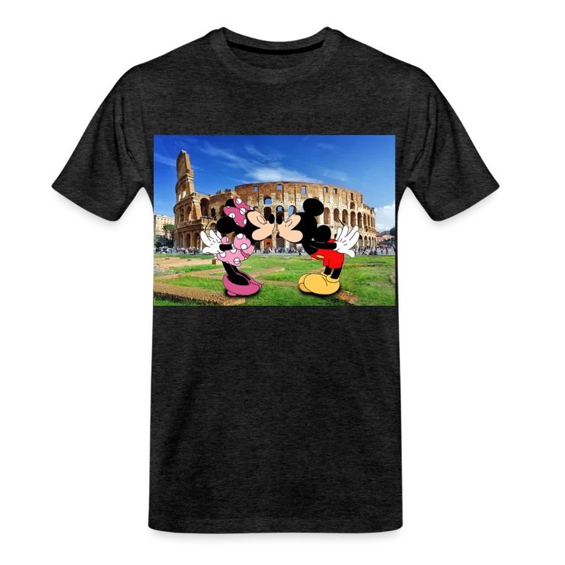 Männer Premium T-Shirt Micky Maus und Daisy