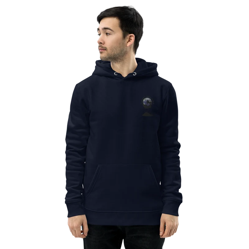 Umweltfreundlicher Unisex-Kapuzenpullover Don't waste it. There is no Planet B.