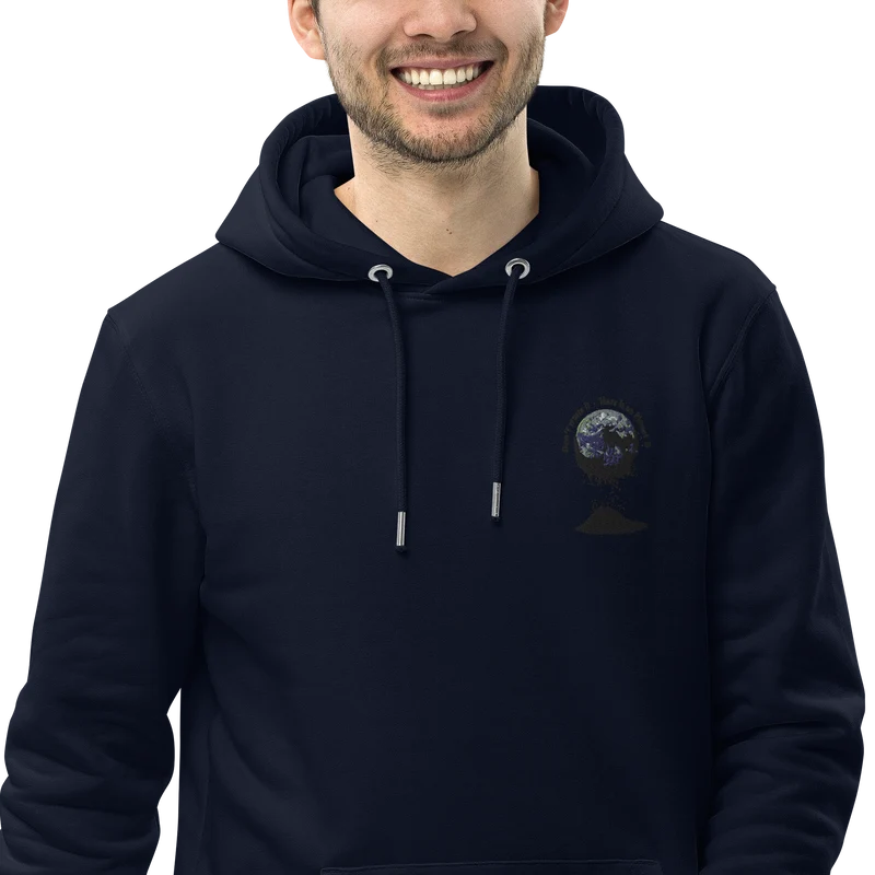 Umweltfreundlicher Unisex-Kapuzenpullover Don't waste it. There is no Planet B.