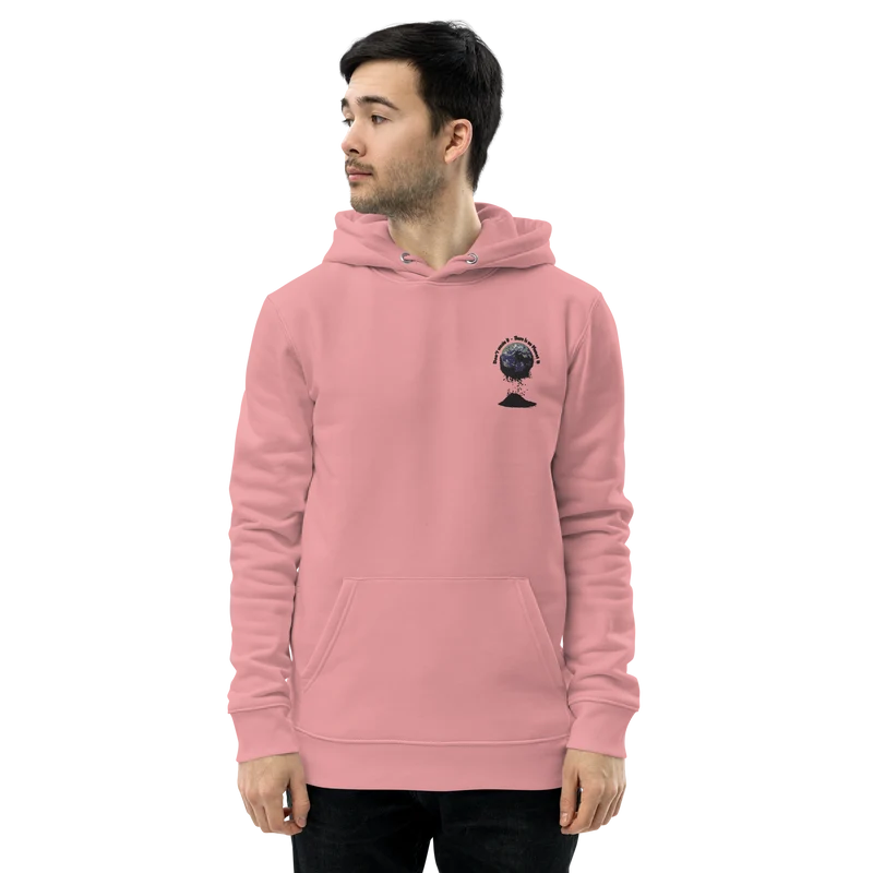 Umweltfreundlicher Unisex-Kapuzenpullover Don't waste it. There is no Planet B.