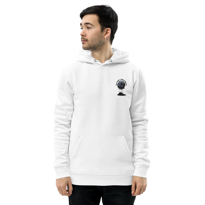 Umweltfreundlicher Unisex-Kapuzenpullover Don't waste it. There is no Planet B.