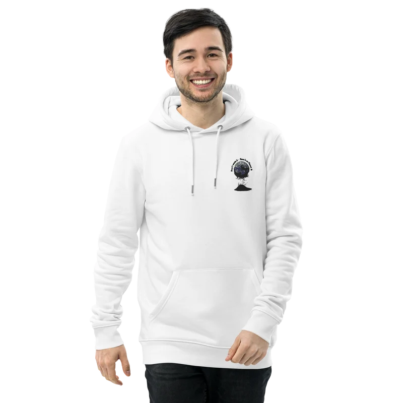 Umweltfreundlicher Unisex-Kapuzenpullover Don't waste it. There is no Planet B.