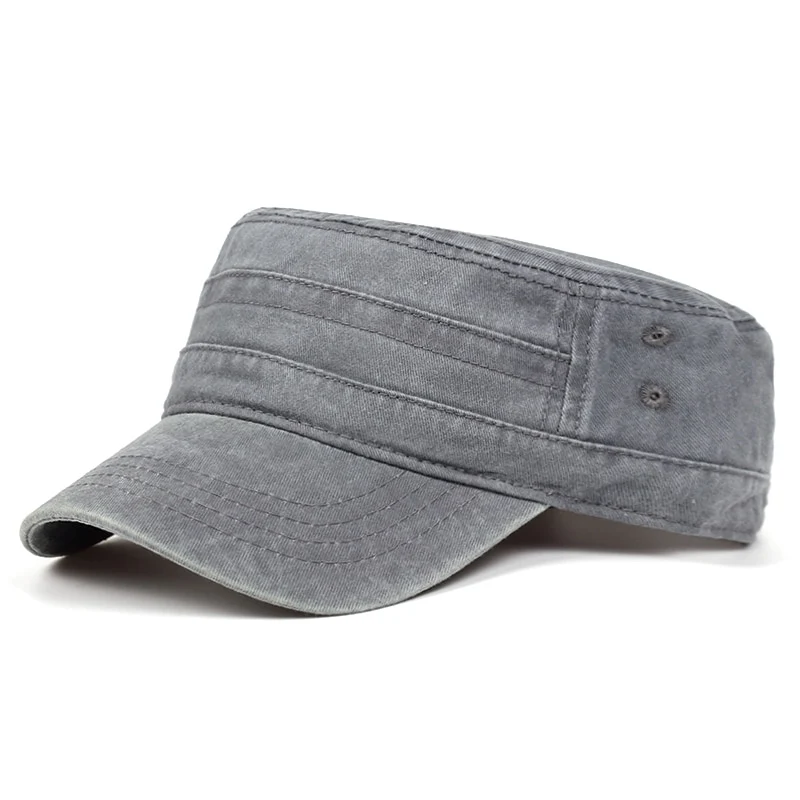 Military Army Cap Unisex Baumwolle Basecap Kappe Mütze Wandern-Sport verstellbar