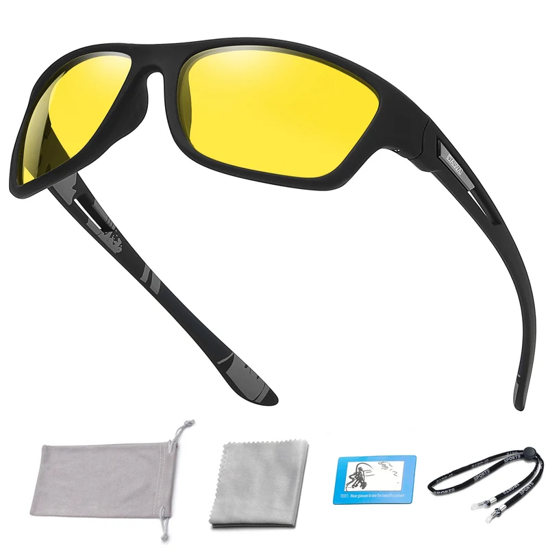 Dalwa Polarisierte Sonnenbrille Männer Frauen Square Outdoor Sport UV400 Angeln