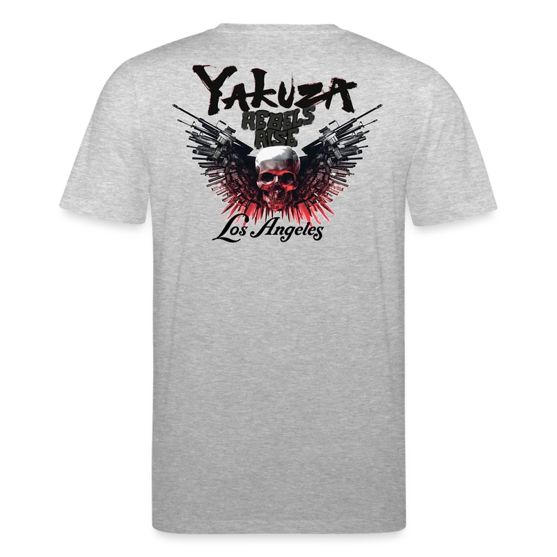 Herren Bio-T-Shirt Yakuza Rundhals Unisex Streetwear Stanley & Stella 100% Baumwolle