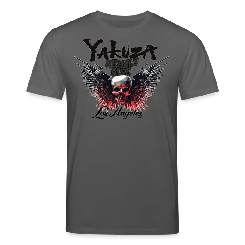 Herren Bio-T-Shirt Yakuza Rundhals Unisex Streetwear Stanley & Stella 100% Baumwolle