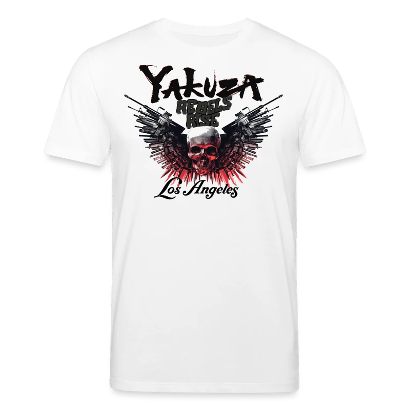 Herren Bio-T-Shirt Yakuza Rundhals Unisex Streetwear Stanley & Stella 100% Baumwolle