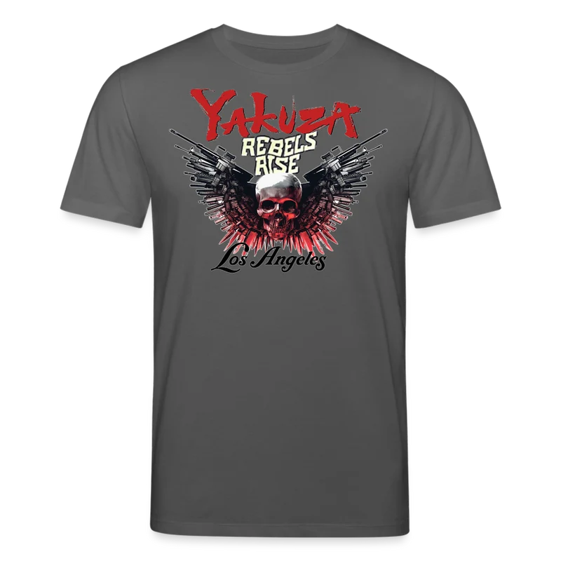 Herren Bio-T-Shirt Yakuza Rundhals Unisex Streetwear Stanley & Stella 100% Baumwolle