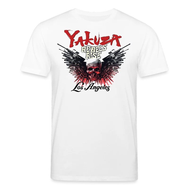 Herren Bio-T-Shirt Yakuza Rundhals Unisex Streetwear Stanley & Stella 100% Baumwolle