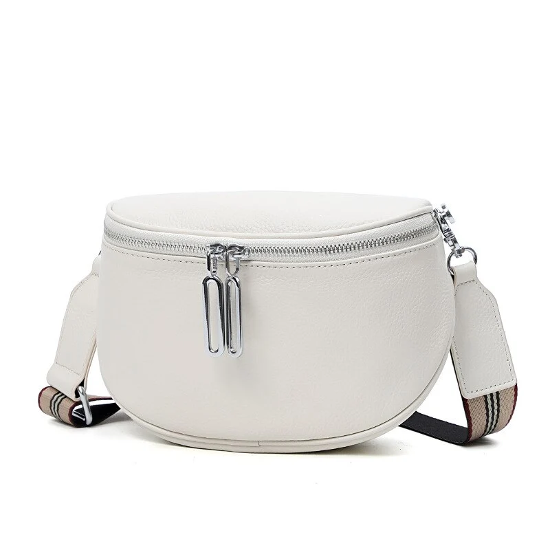 ECHT LEDER CROSSOVER BAUCHTASCHE HÜFTTASCHE UMHÄNGETASCHE BODYBAG NEU