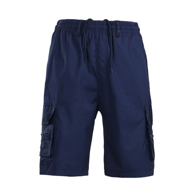 Herren Shorts Bermuda Cargo Pants Vintage Casual Sommer Capri Kurze Hose