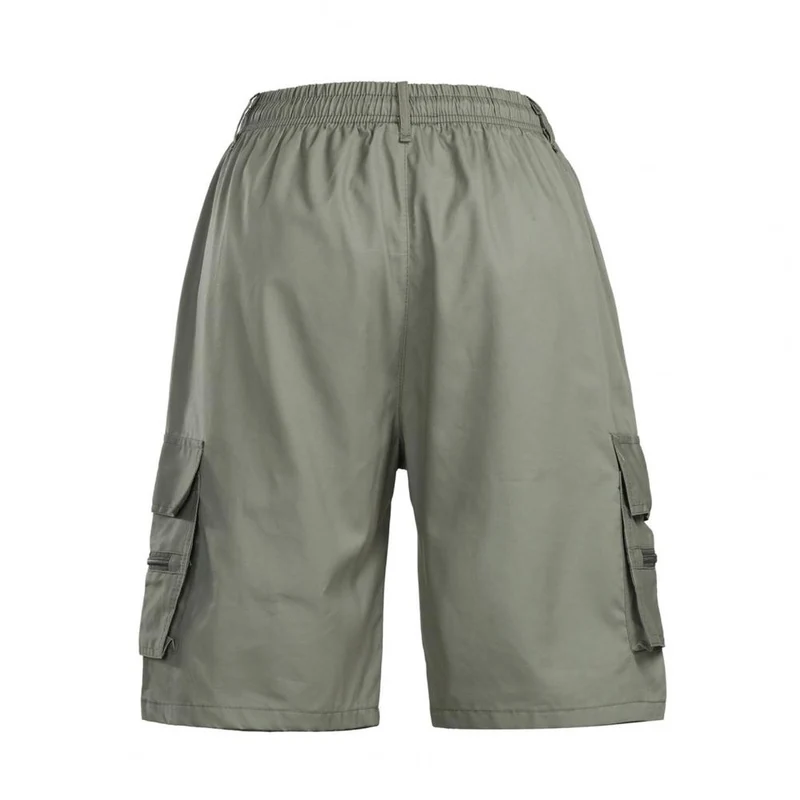Herren Shorts Bermuda Cargo Pants Vintage Casual Sommer Capri Kurze Hose