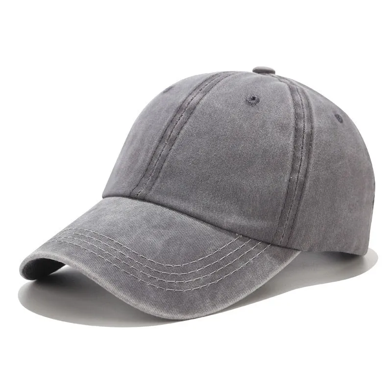 Basecap Jeans Baseball Cap Mütze Kappe Unisex Hip-Hop Cappy Denim Look