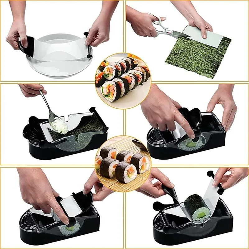 Magic Sushi Maker Reisrolle Sushirollen Maschine Sushi-Rolle Küchenhelfer