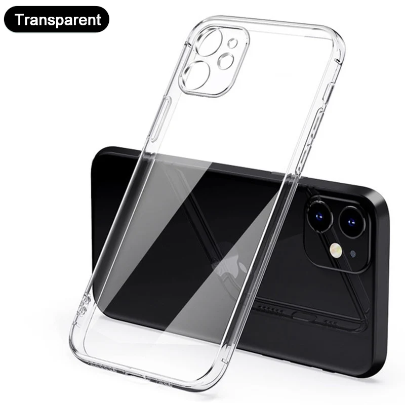 Klare Hülle IPhone 11 12 Pro Max Handy Case Tasche Cove Schutzhülle Silikon