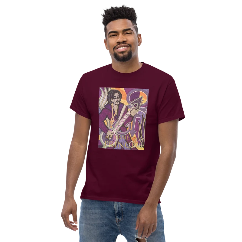 Klassisches Herren-T-Shirt My name is Prince