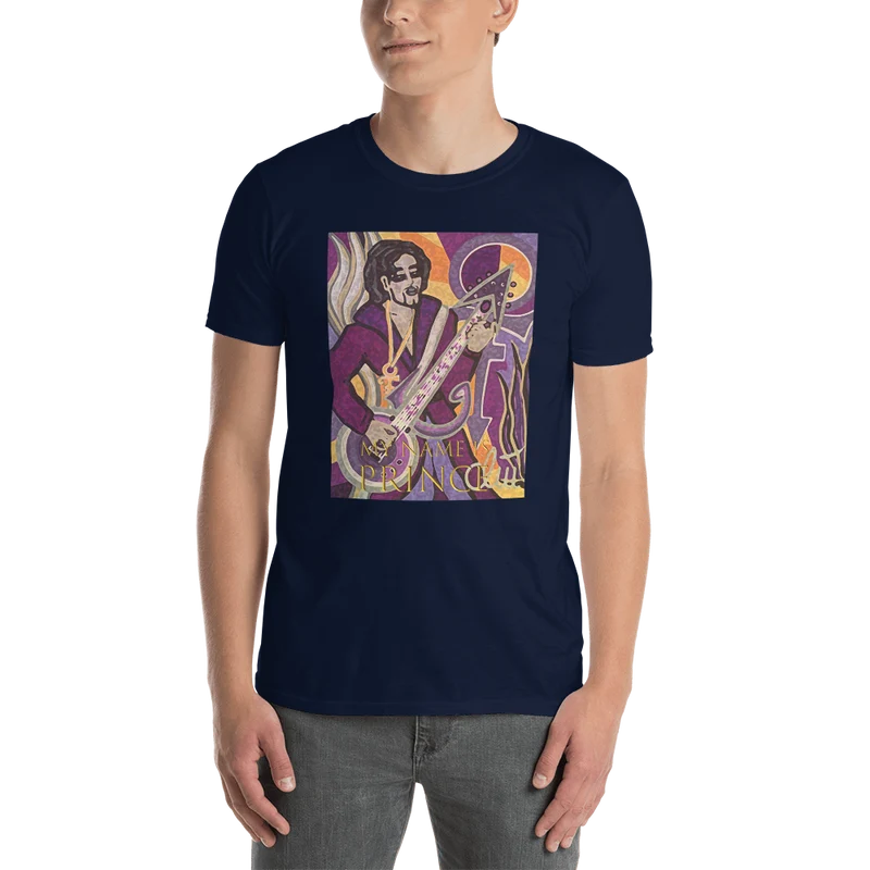 Kurzärmeliges Unisex-T-Shirt My name is Prince