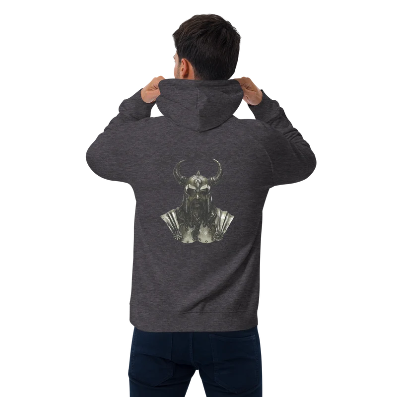 Unisex Bio-Raglan-Hoodie See you in Valhalla