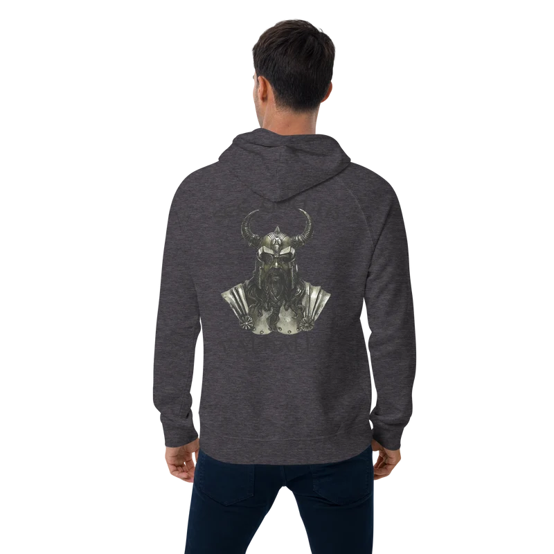 Unisex Bio-Raglan-Hoodie See you in Valhalla