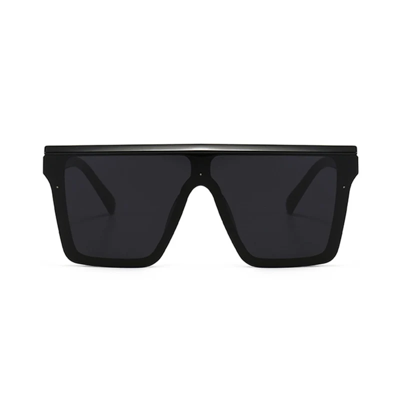 Damen Designer Sonnenbrille Herren Quadratische Übergröße Gläser Vintage UV400