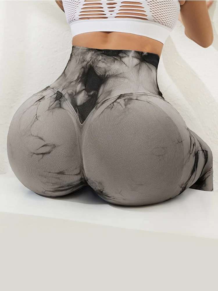 Yoga Leggings Push Up Damen Sport Hose Fitness Gym Stretch Leggins Jogginghose