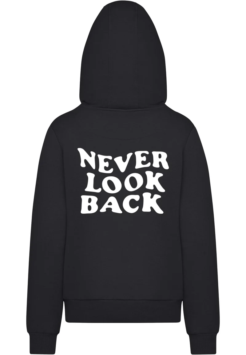MT Never Look Back Ladies Fluffy Hoody